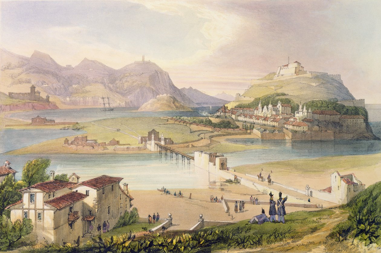 San Sebastian, 1838 tekijältä Henry Wilkinson