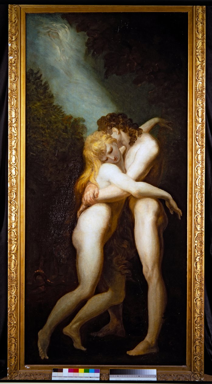 Aatami ja Eeva (maalaus) tekijältä Henry (1741 1825) Fuseli