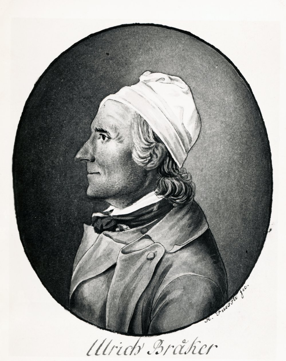 Ulrich Brakerin muotokuva (Nabis, Sveitsi tekijältä Johann Heinrich Füssli