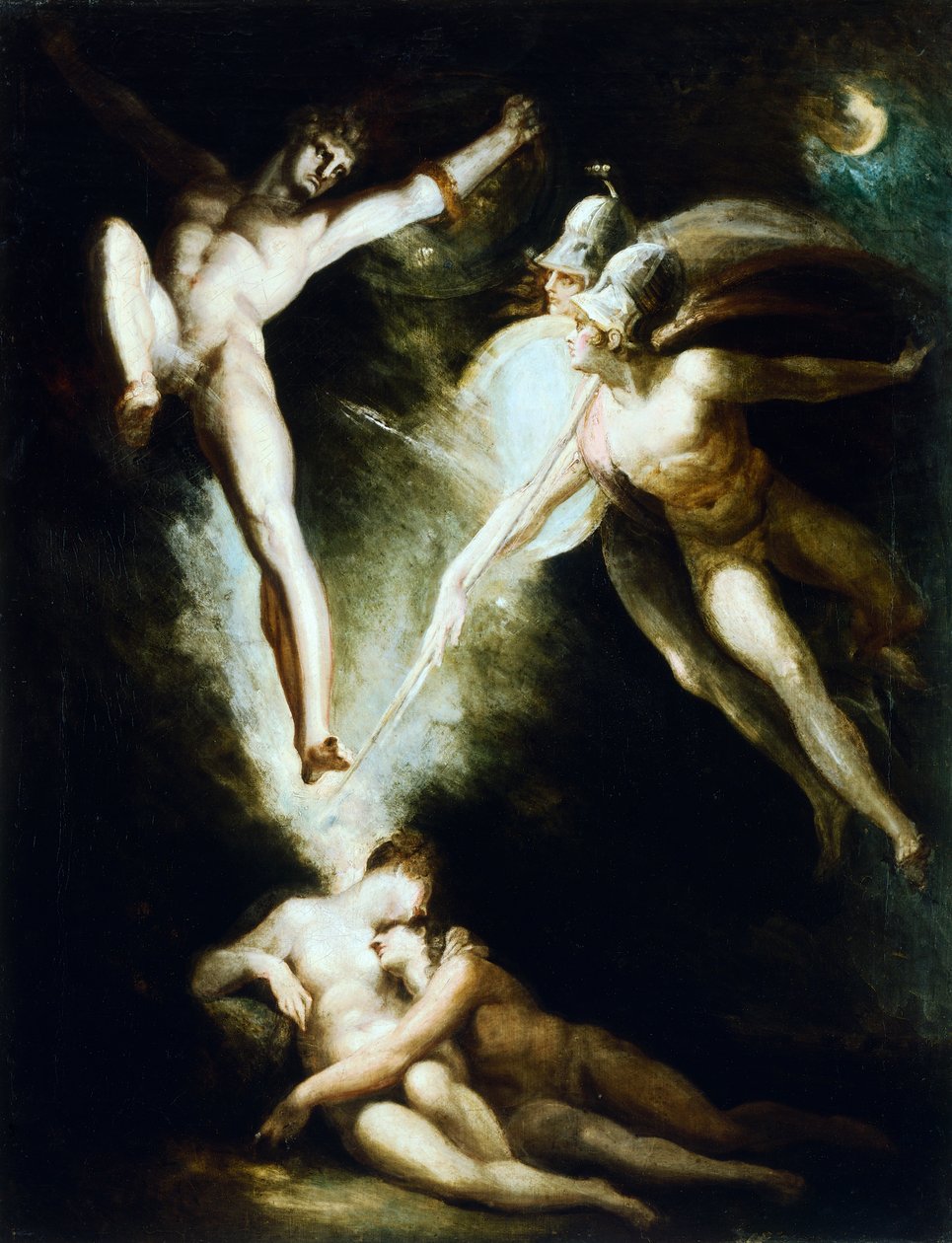 Johann Heinrich Fusslin (1741-1825) Ithurielin miekka kosketti Saatanaa tekijältä Johann Heinrich Füssli