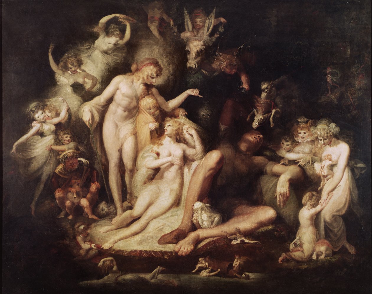 Titanian herääminen tekijältä Johann Heinrich Füssli