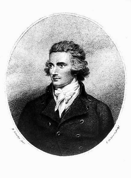 Mungo park (1771-1805) - kaiverrus H. Edridgen mukaan. tekijältä Henry (after) Edridge