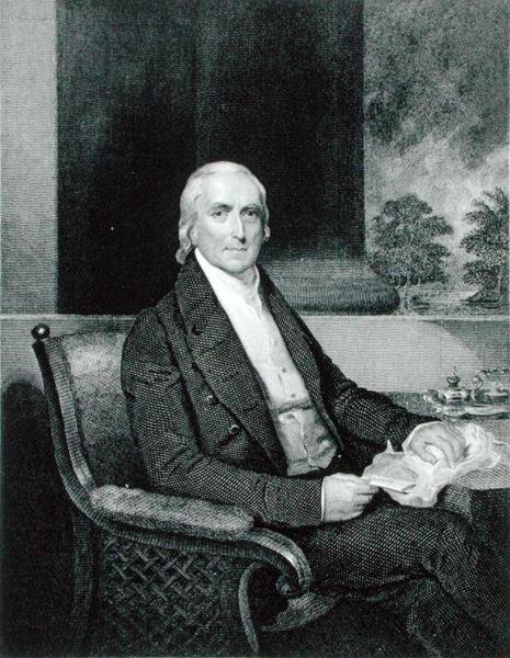 Philip Syng Physick (1768-1837) kaiverrus Richard W. Dodson (1812-67) (kaiverrus) tekijältä Henry (after) Inman