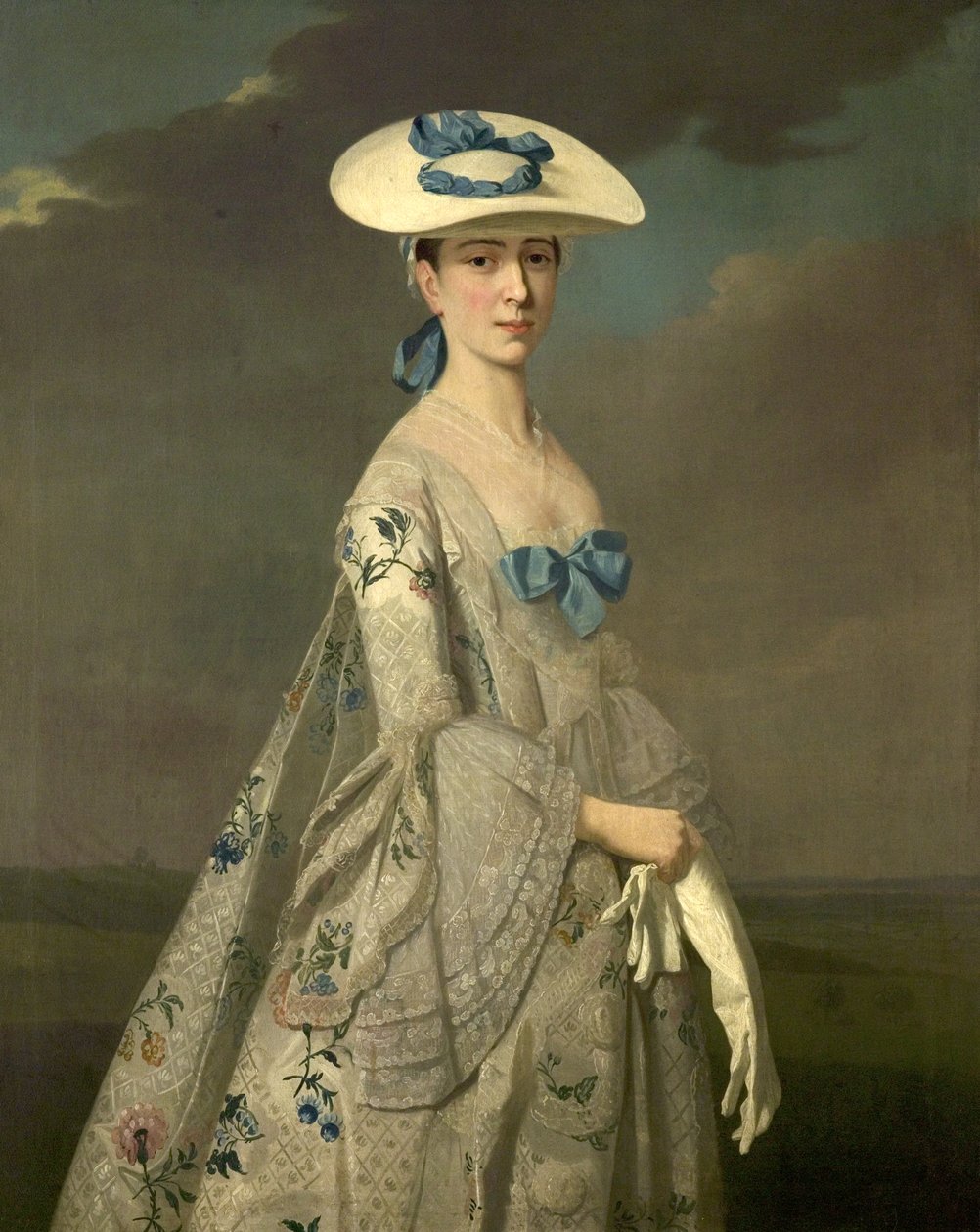 Neiti Dixie, n. 1750-55 (öljy kankaalle) tekijältä Henry (attr.to) Pickering