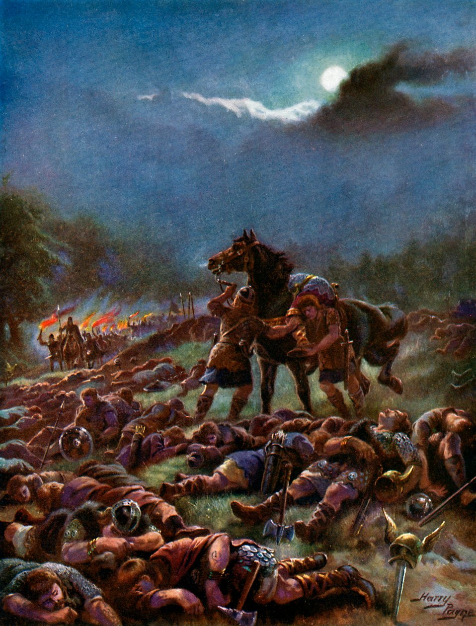 "Sweynin myrkytetty armeija", vuodelta 1920 tekijältä Henry A Payne