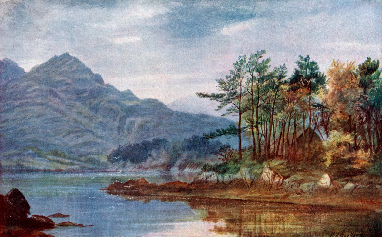 Gougane-Barra, Corkin kreivikunta, Irlanti, 1924-1926 tekijältä Henry Albert Hartland