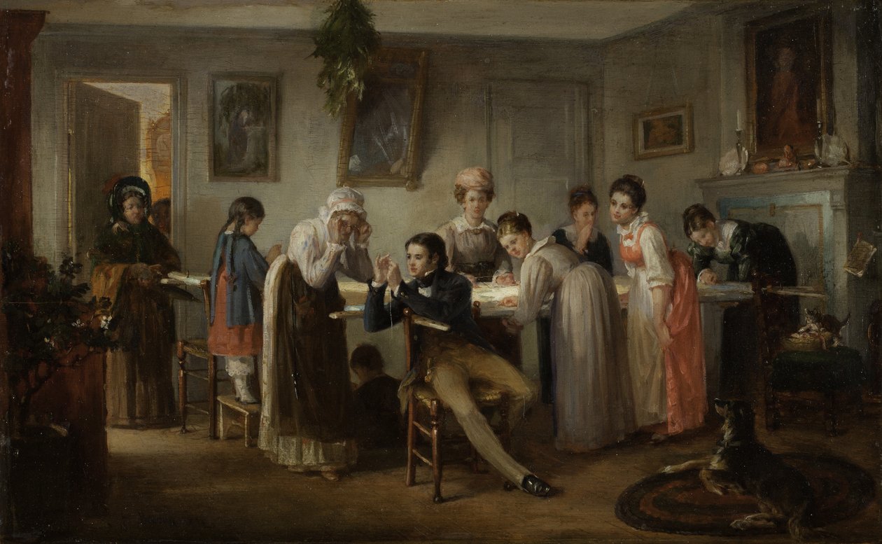 Tikkausjuhlat, 1872 tekijältä Henry Bacon