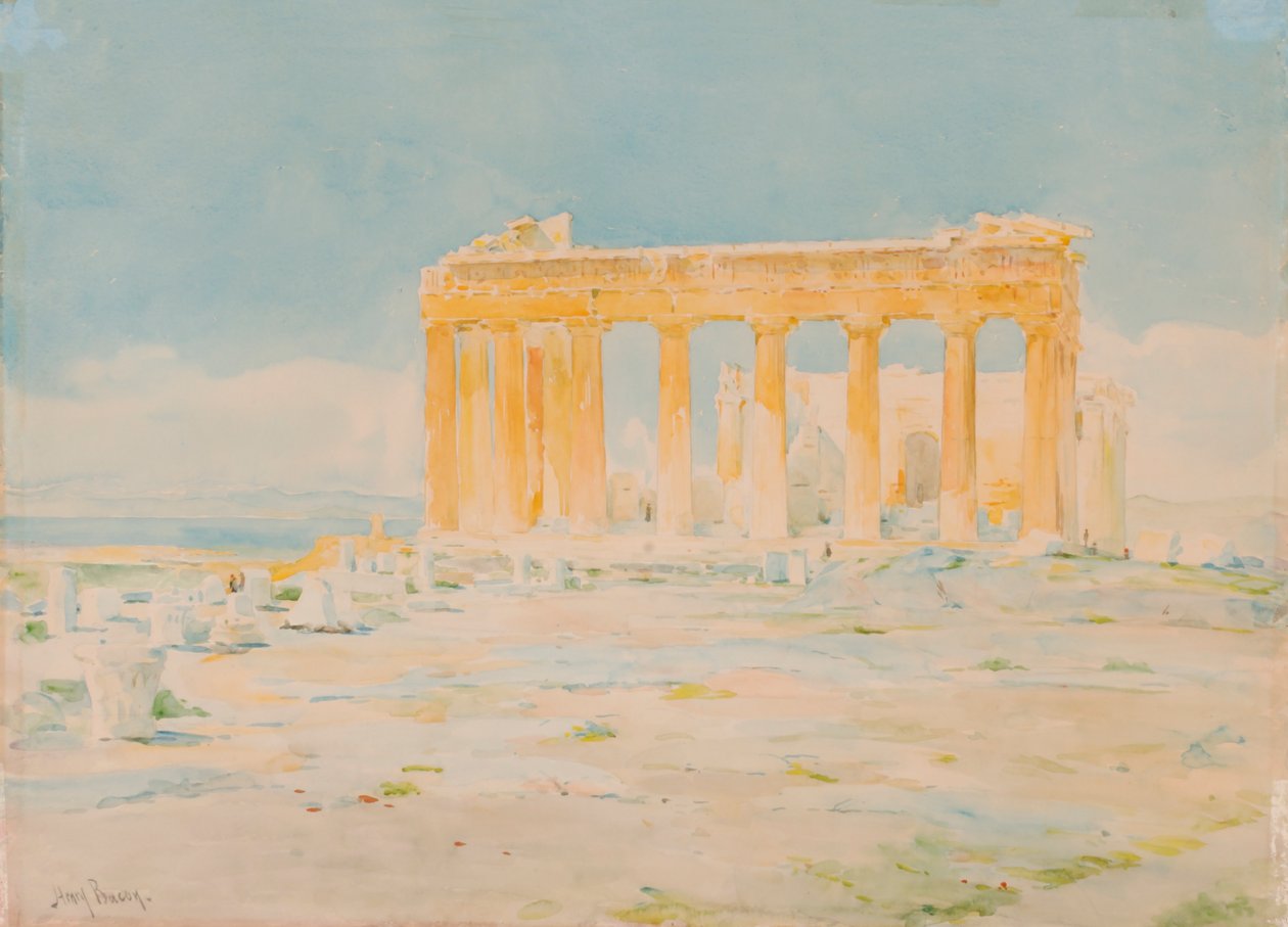 The Parthenon, East Facade, n.d. tekijältä Henry Bacon