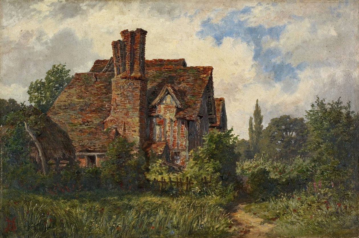 Selly Manor, Birmingham, 1864-75. tekijältä Henry Baker