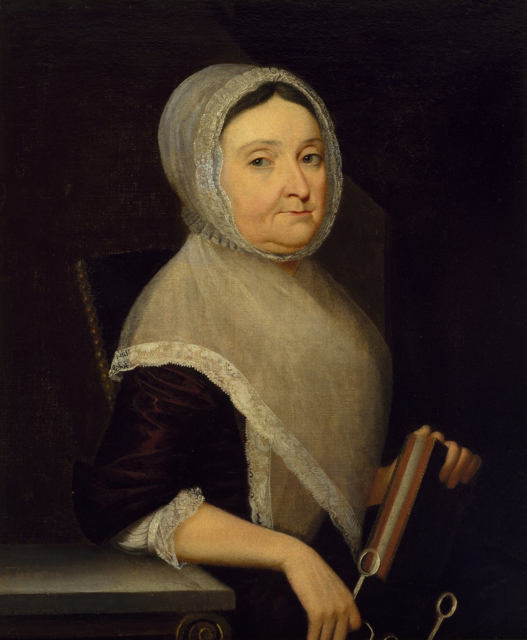 Rouva Mary Cuthbertin muotokuva, n. 1770–1775 tekijältä Henry Benbridge