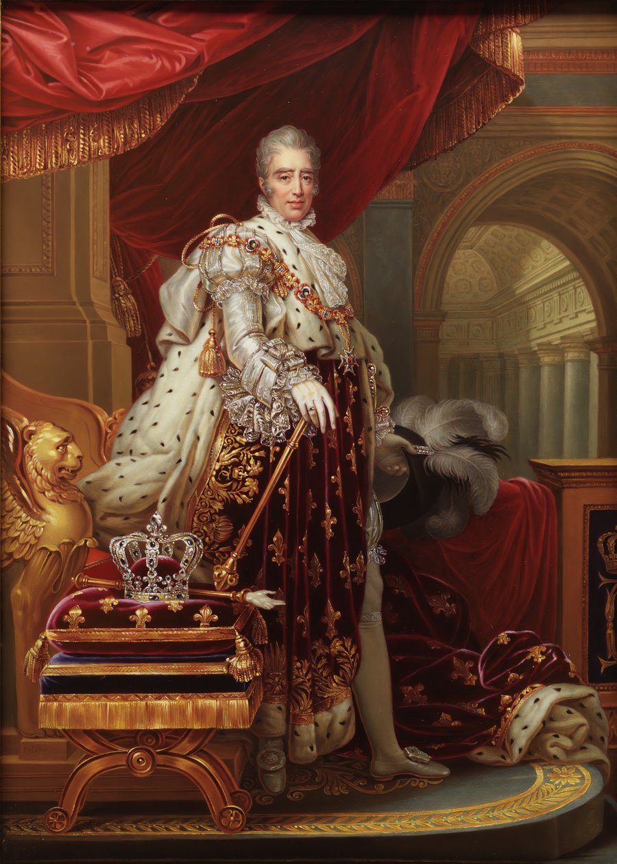Kaarle X 1757-1836, Ranskan kuningas Gérardin jälkeen, 1829. tekijältä Henry Bone