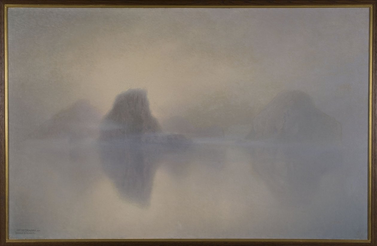 Insulae syrenum, 1902 (öljy kankaalle). tekijältä Henry Brokman Knudsen