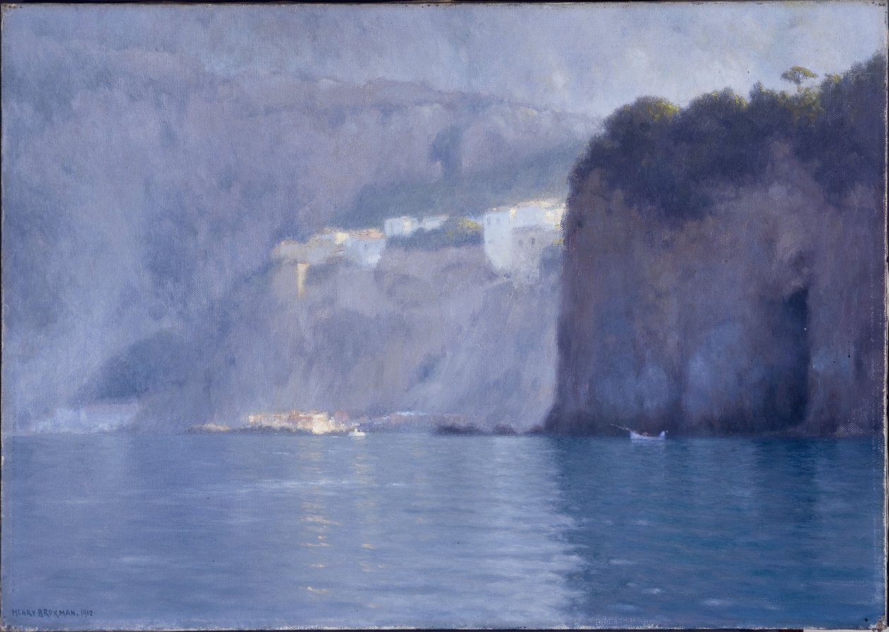 Meta (Maeterlinckin tyyliin), 1912 (öljy kankaalle). tekijältä Henry Brokman-Knudsen