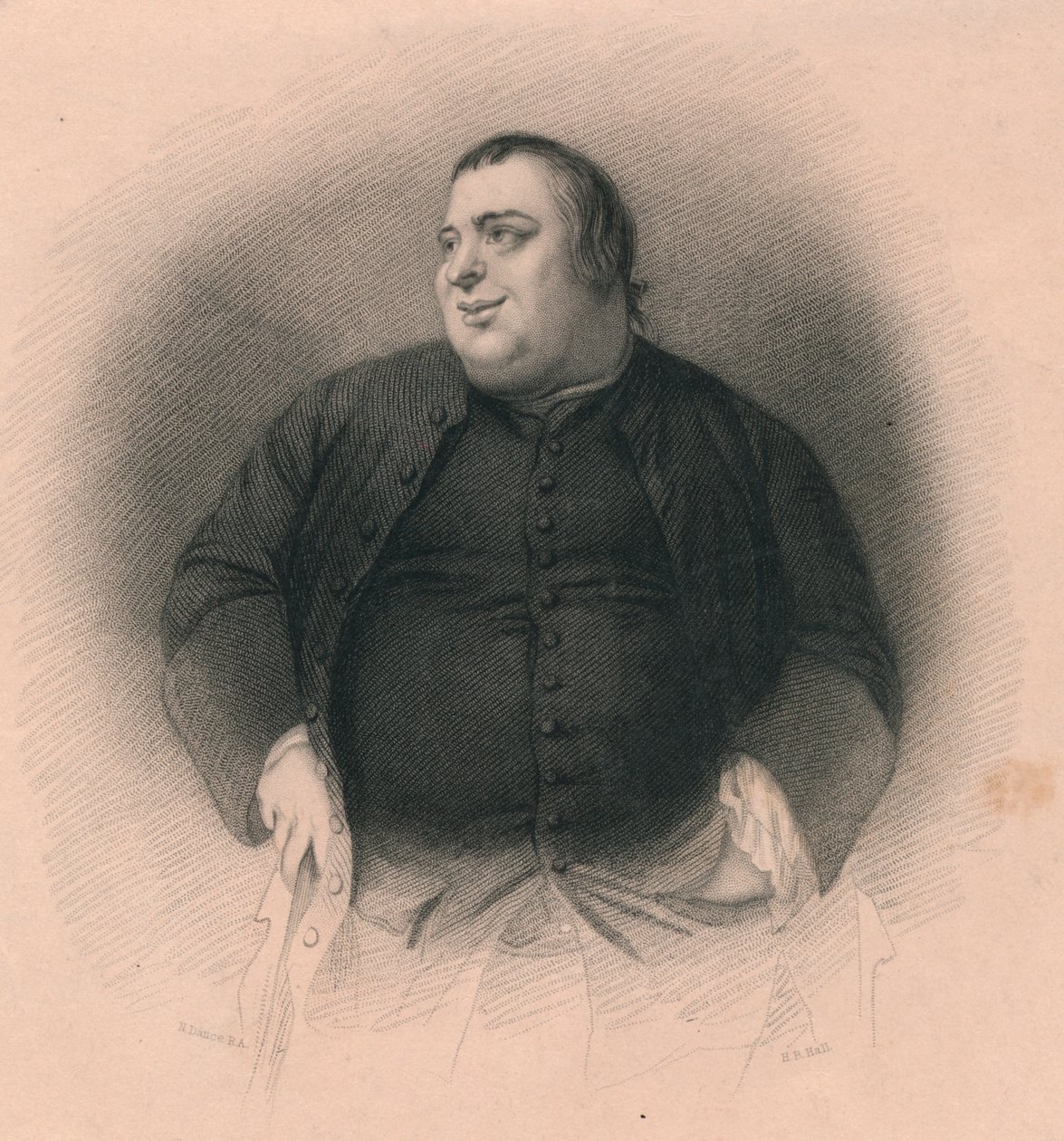 Francis Grose, 1731-1791, 1800-luku tekijältä Henry Bryan Hall I