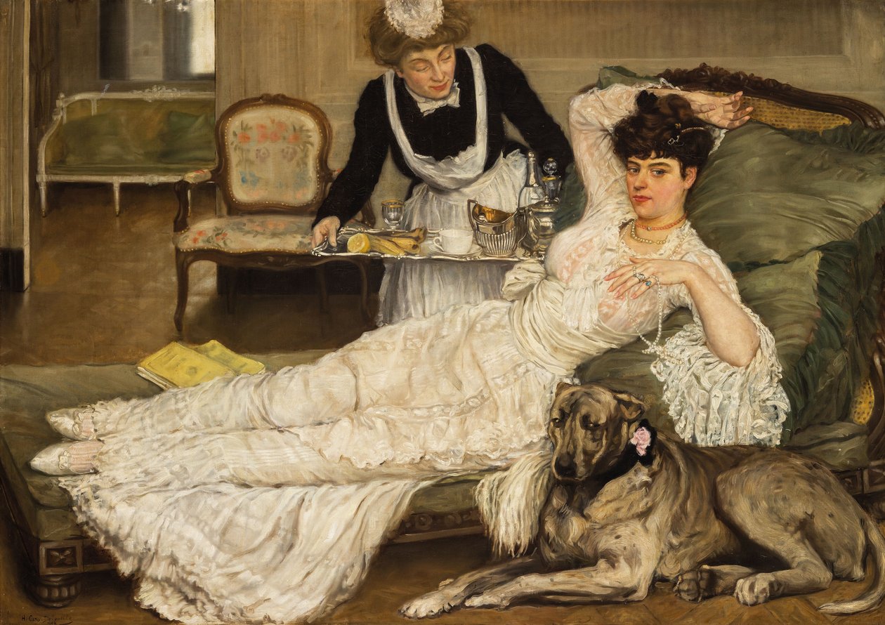 Kaunis tyttö, 1902. tekijältä Henry Caro Delvaille