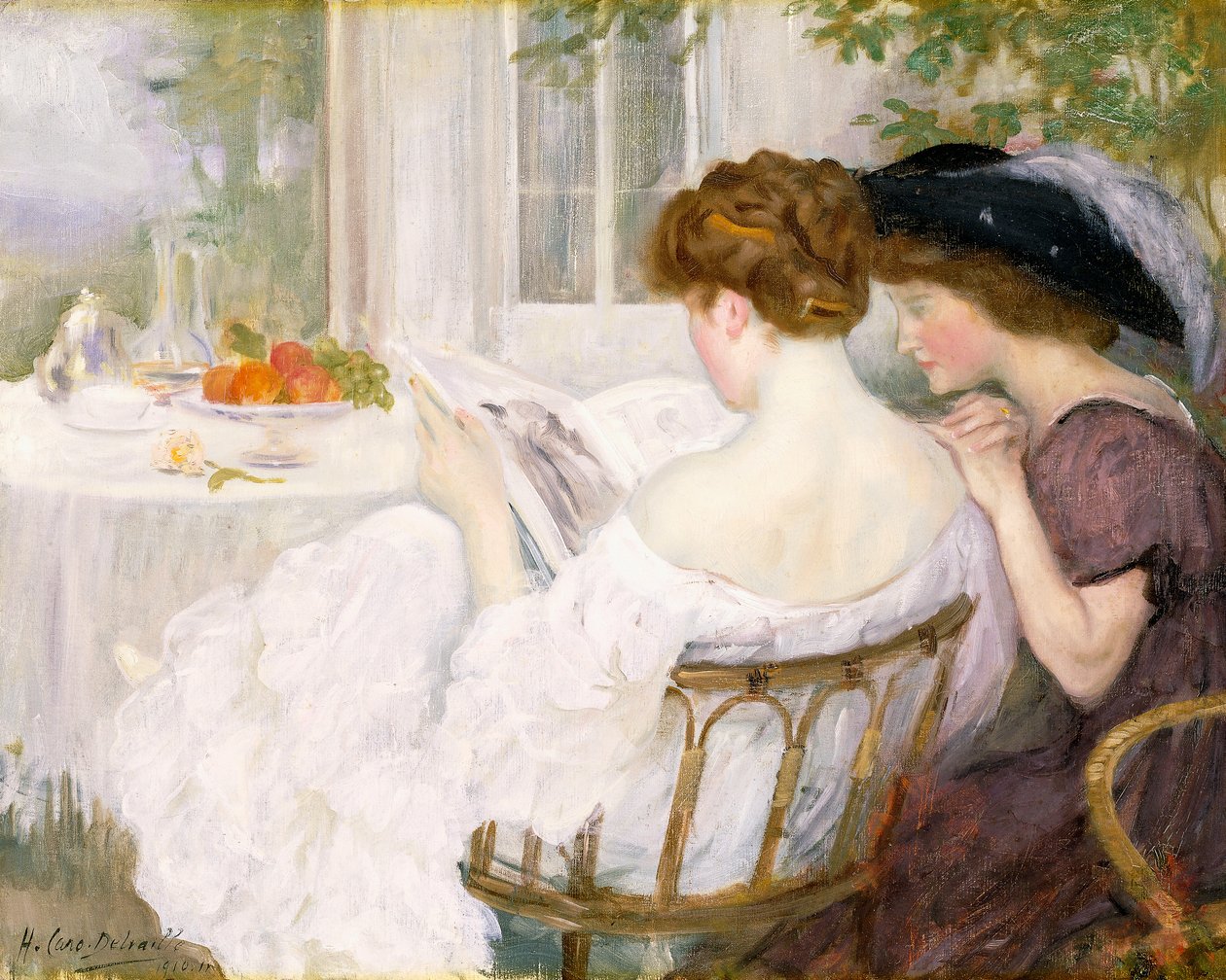 Kirje, 1910 tekijältä Henry Caro Delvaille