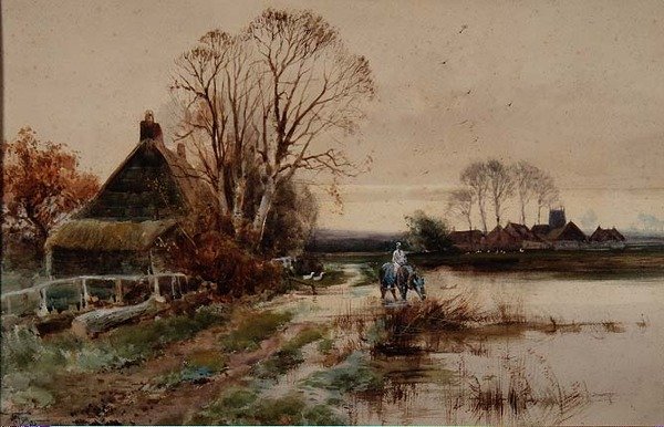 Lähellä Reedhamia, Norfolk tekijältä Henry Charles Fox