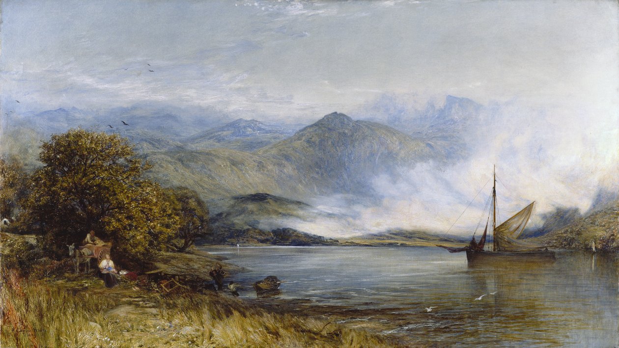 Juuri saapunut Sloopin kautta (Conway Valleyssa, Pohjois-Walesissa) tekijältä Henry Clarence Whaite