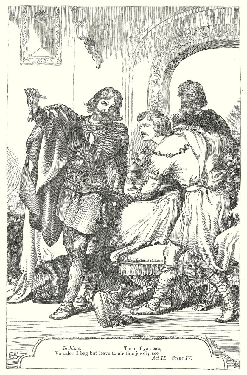 Cymbeline (kaiverrus) tekijältä Henry Courtney (after) Selous