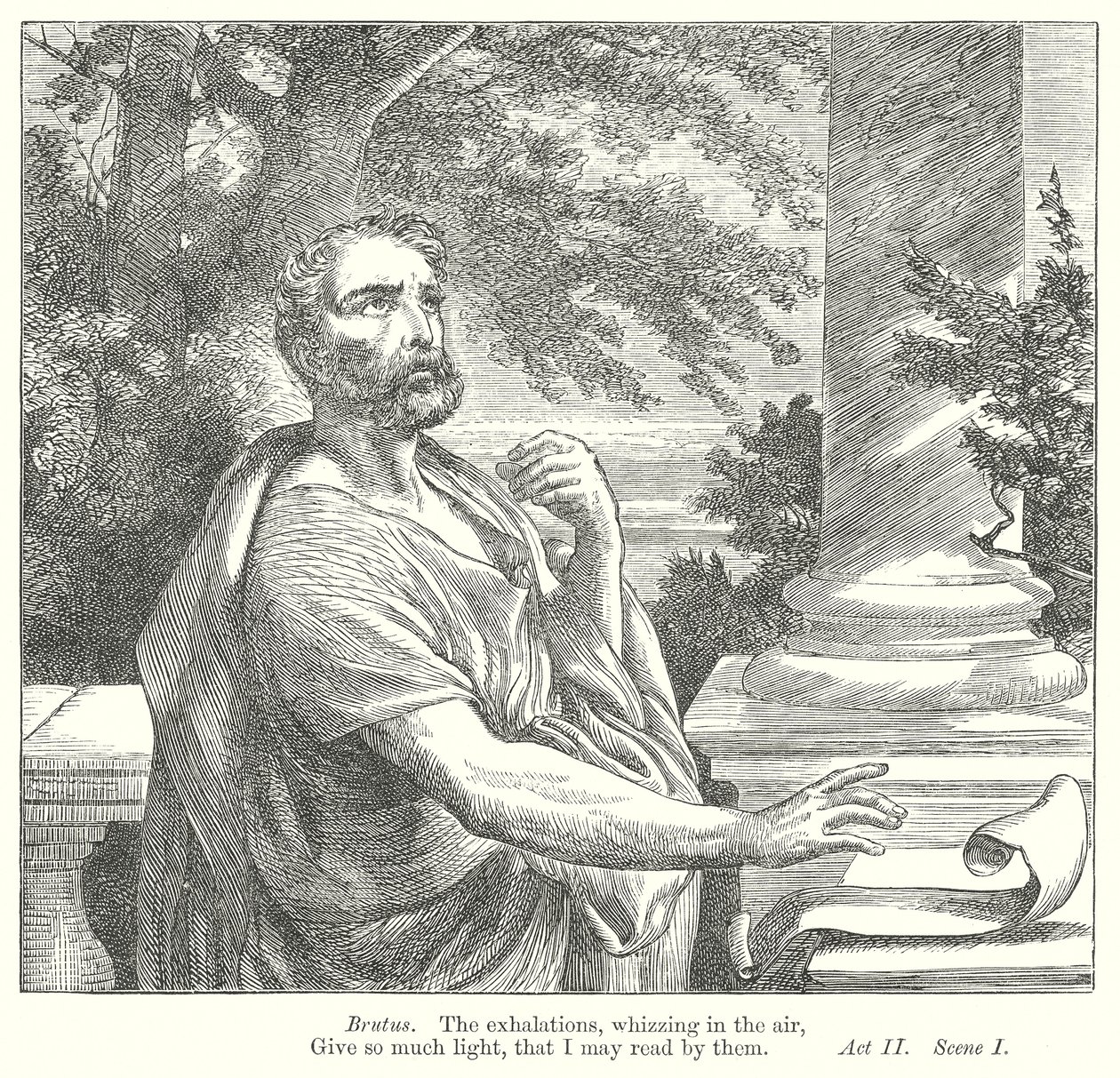 Julius Caesar (kaiverrus) tekijältä Henry Courtney (after) Selous