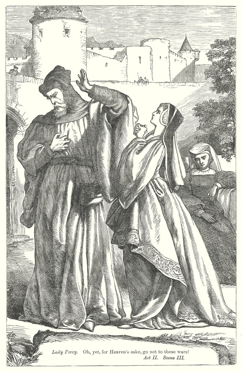 Kuningas Henrik IV osa II (kaiverrus) tekijältä Henry Courtney (after) Selous