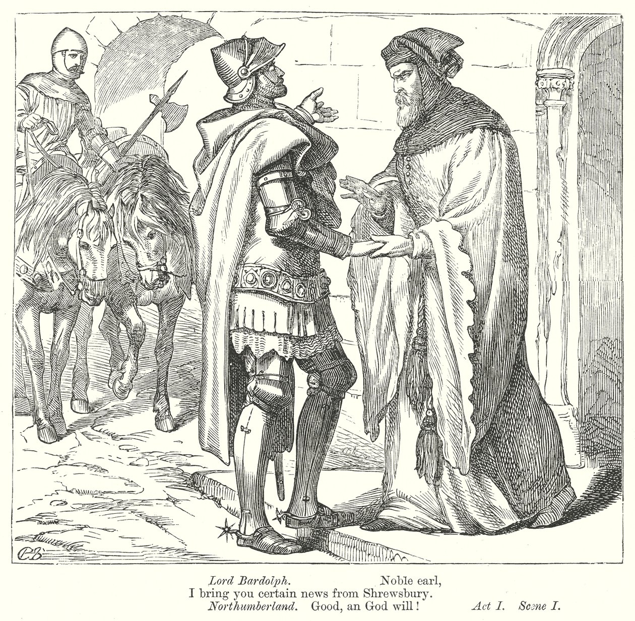 Kuningas Henrik IV osa II (kaiverrus) tekijältä Henry Courtney (after) Selous