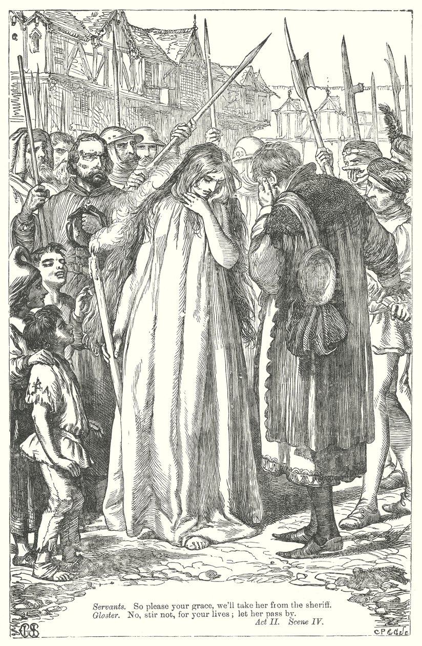 Kuningas Henrik VI osa II (kaiverrus) tekijältä Henry Courtney (after) Selous