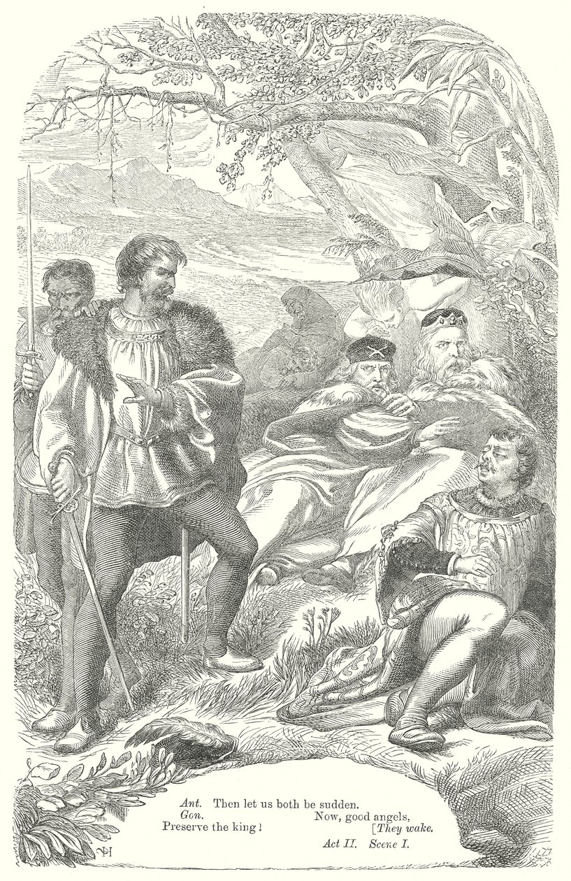 Myrsky (kaiverrus) tekijältä Henry Courtney (after) Selous