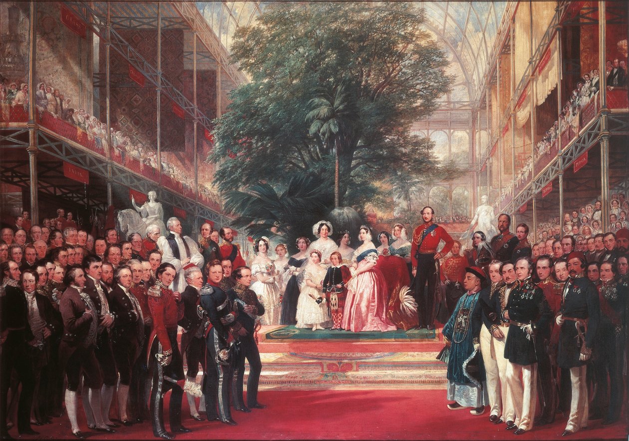 Kuningatar Victoria avasi suuren näyttelyn Hyde Parkissa tekijältä Henry Courtney Selous