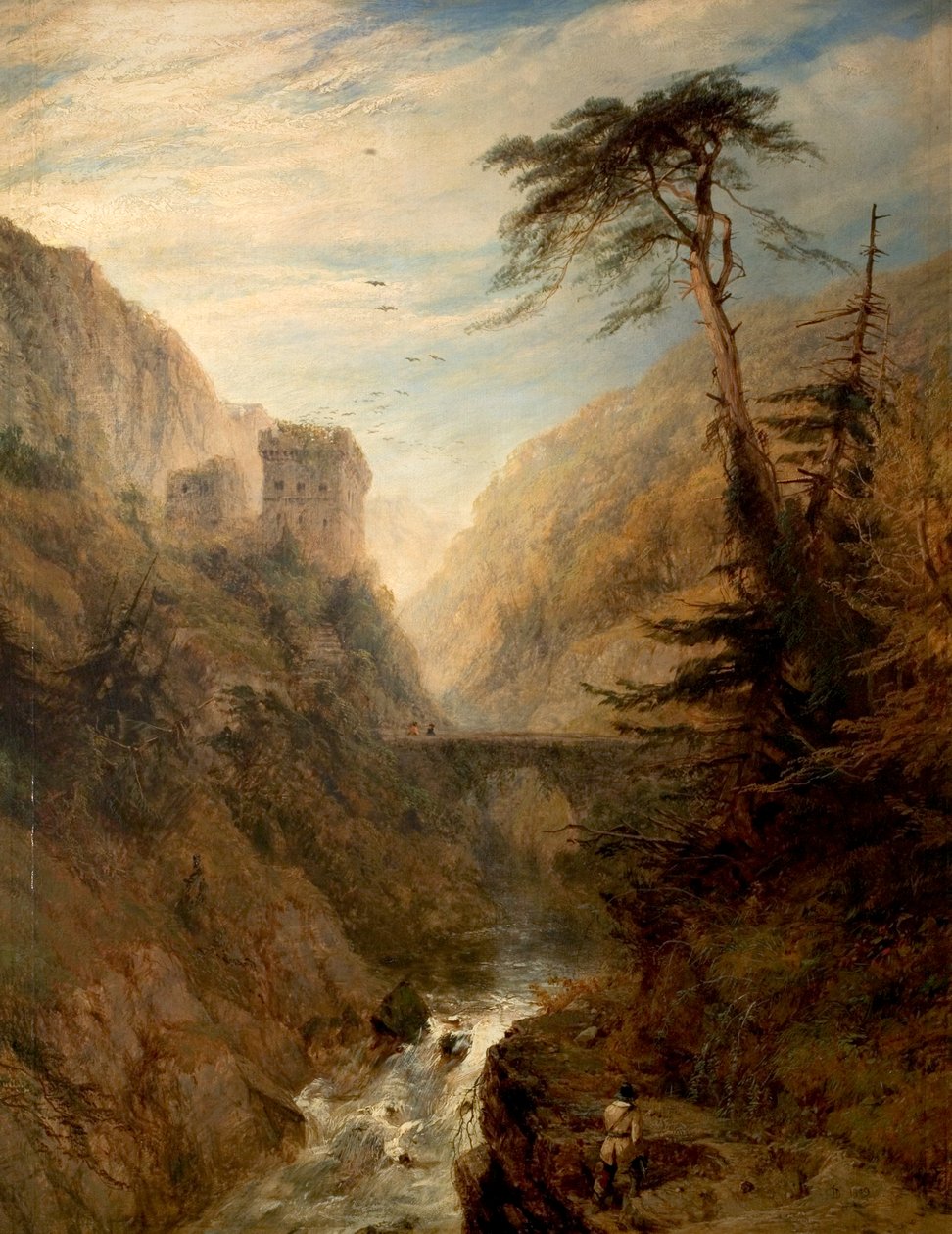 Derbyshire Dale, 1849 tekijältä Henry Dawson