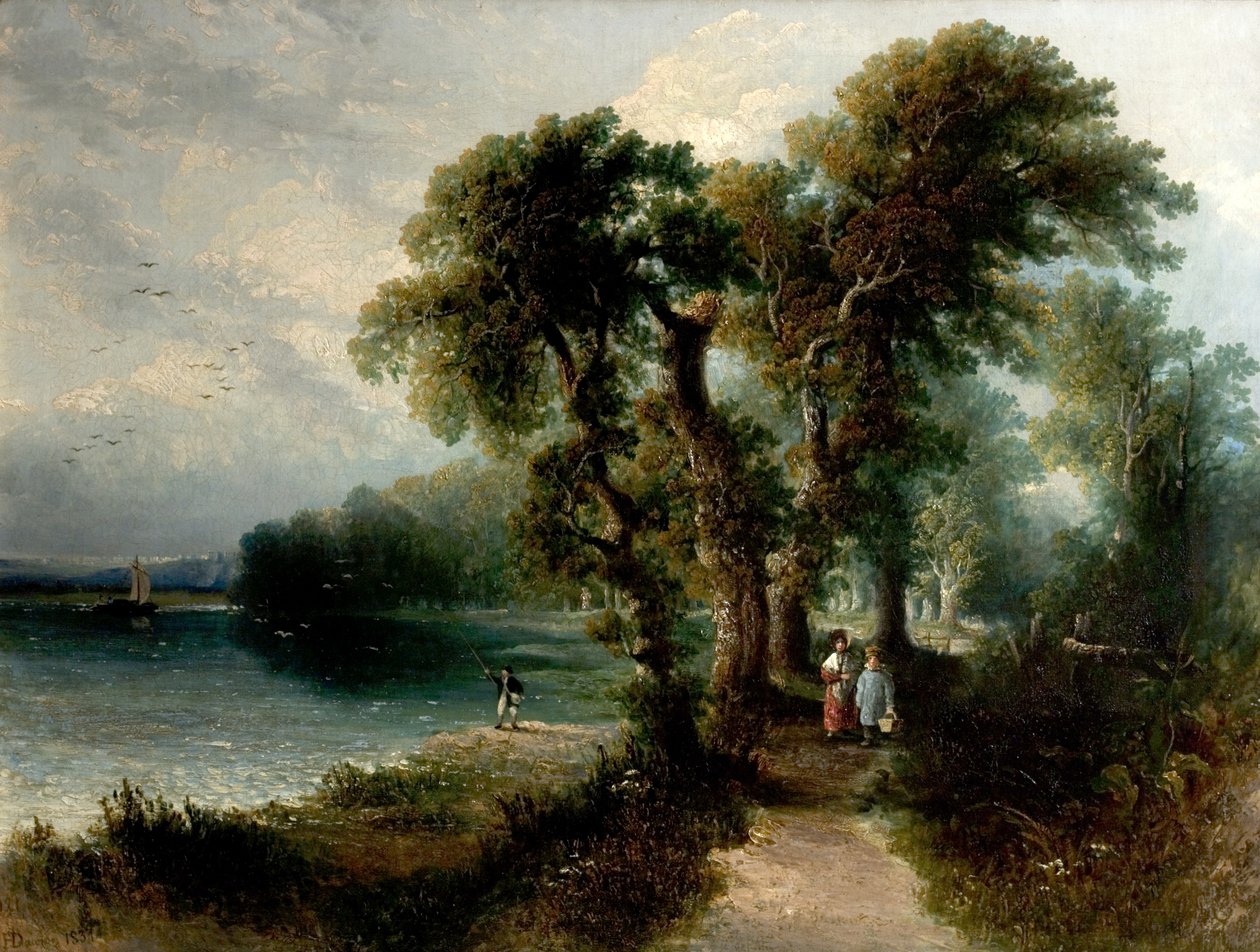 Nottingham Wilford Grovesta, 1831 tekijältä Henry Dawson