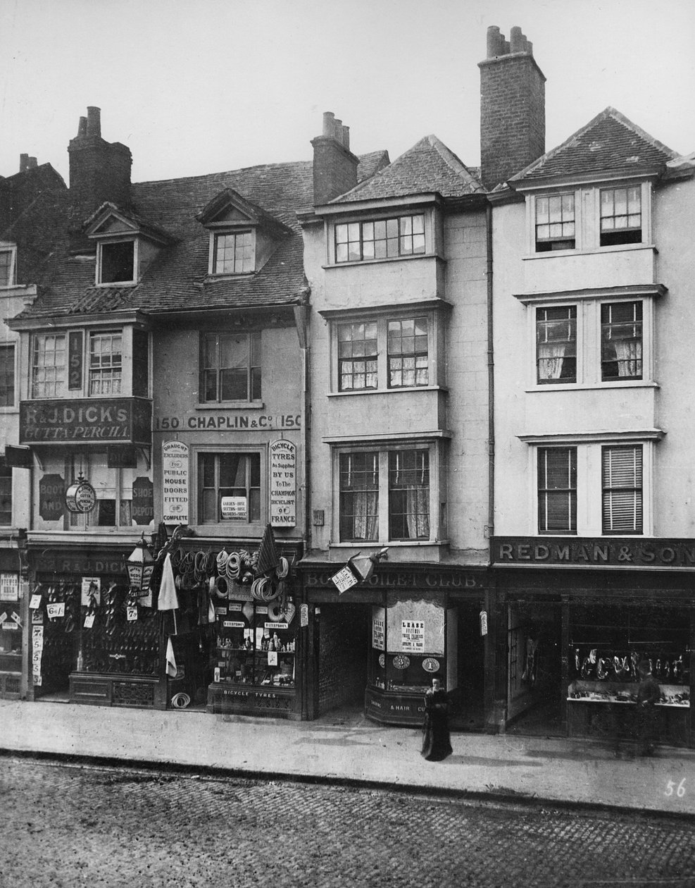 Borough High Street, n. 1881 tekijältä Henry Dixon