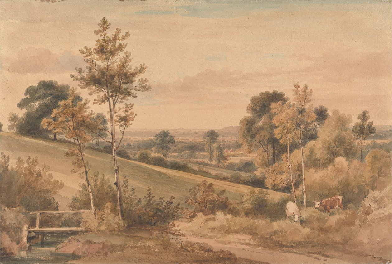 Little Bushey, Hertfordshire tekijältä Henry Edridge