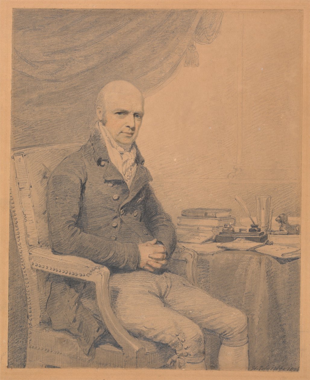 Estcourtilaisen Thomas Estcourt Esq:n muotokuva tekijältä Henry Edridge