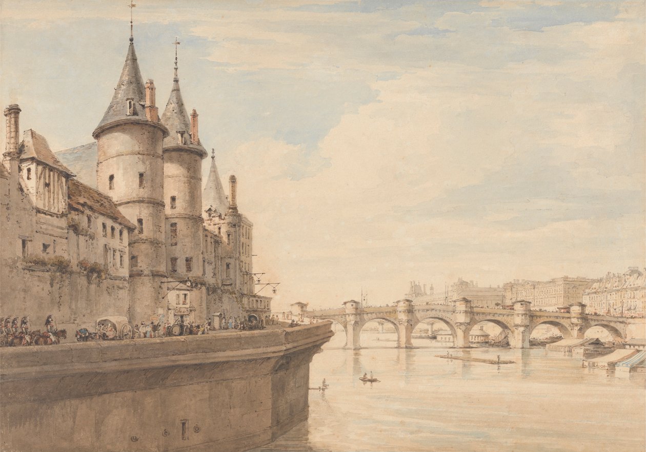 The Conciergerie, Paris tekijältä Henry Edridge