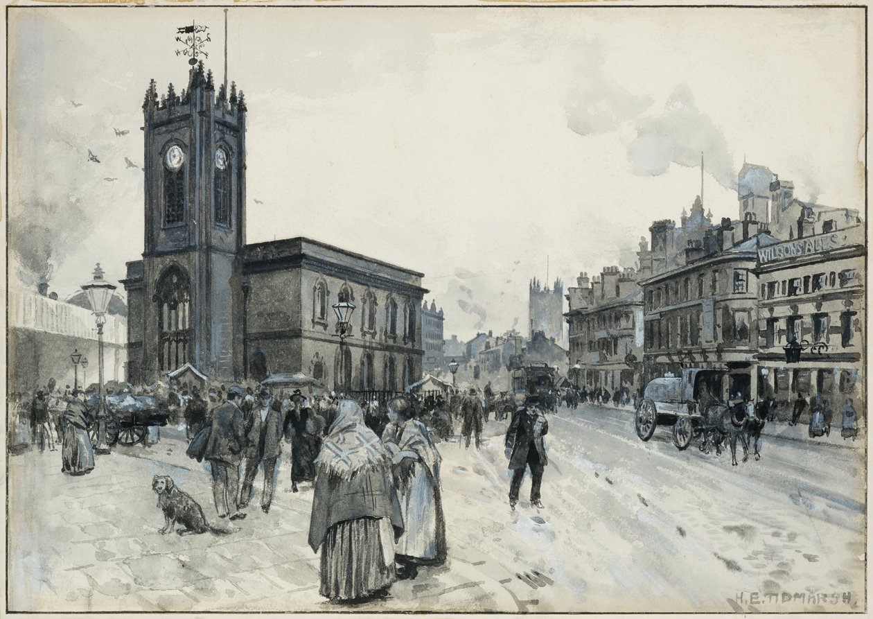 Pyhän kolminaisuuden kirkko, Salford tekijältä Henry Edward Tidmarsh