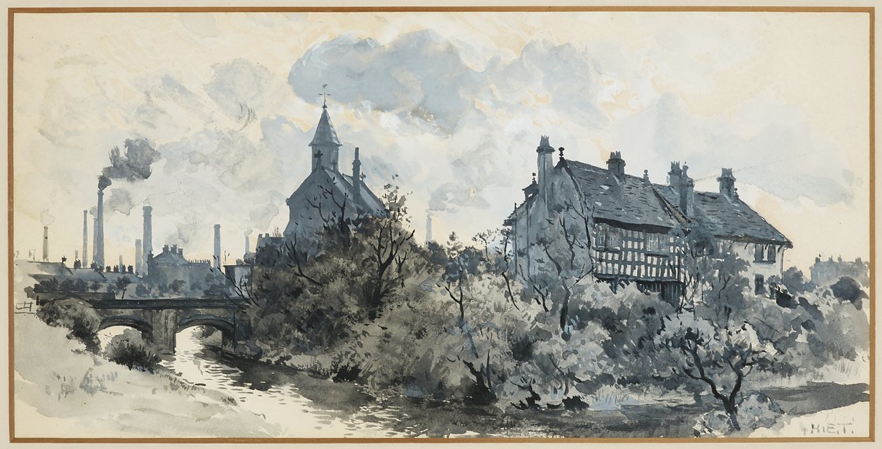 Clayton Old Hall tekijältä Henry Edward Tidmarsh