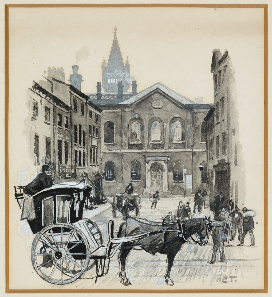 Seurakunnan kappeli, Grosvenor Street tekijältä Henry Edward Tidmarsh