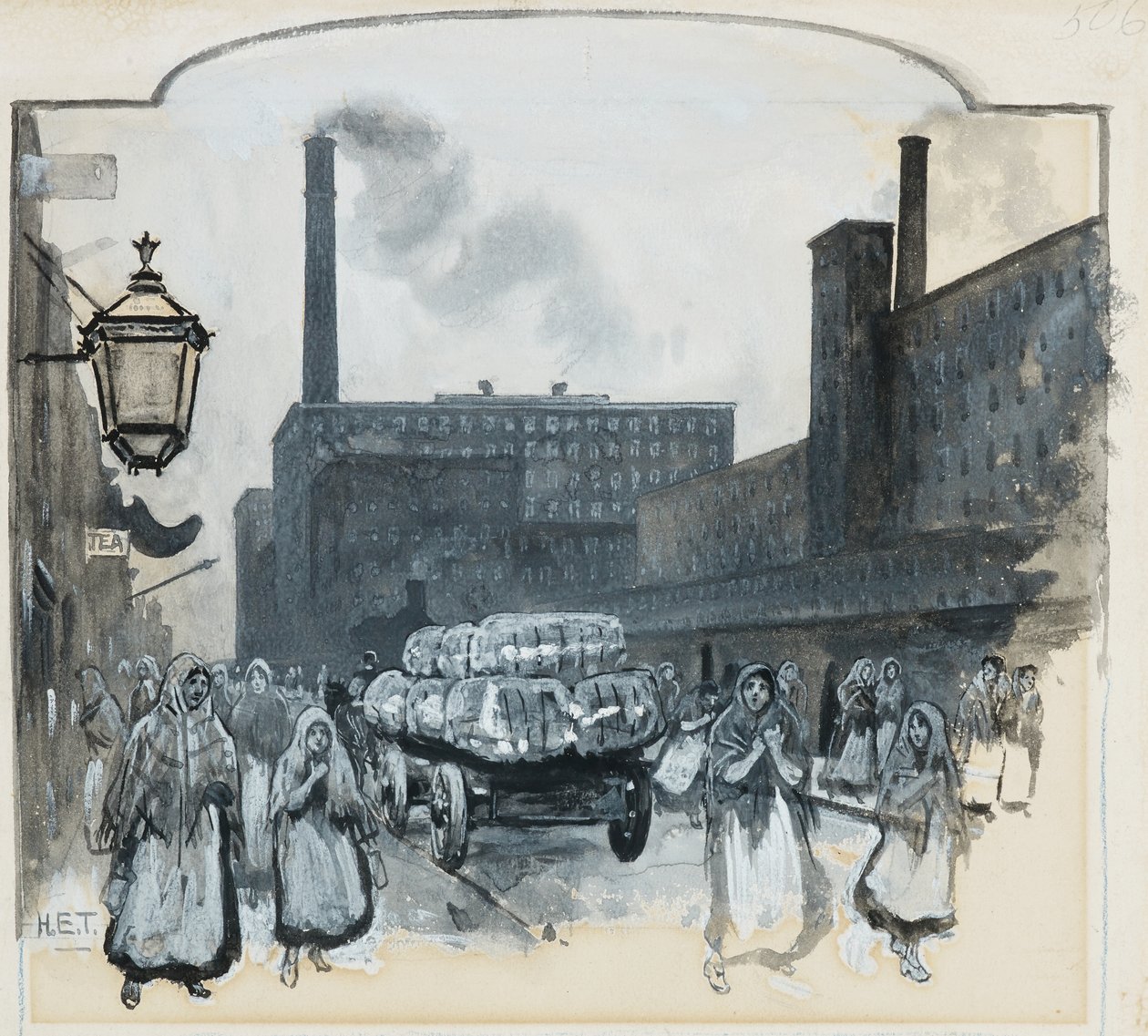 Cotton Mills, Bradford Road tekijältä Henry Edward Tidmarsh