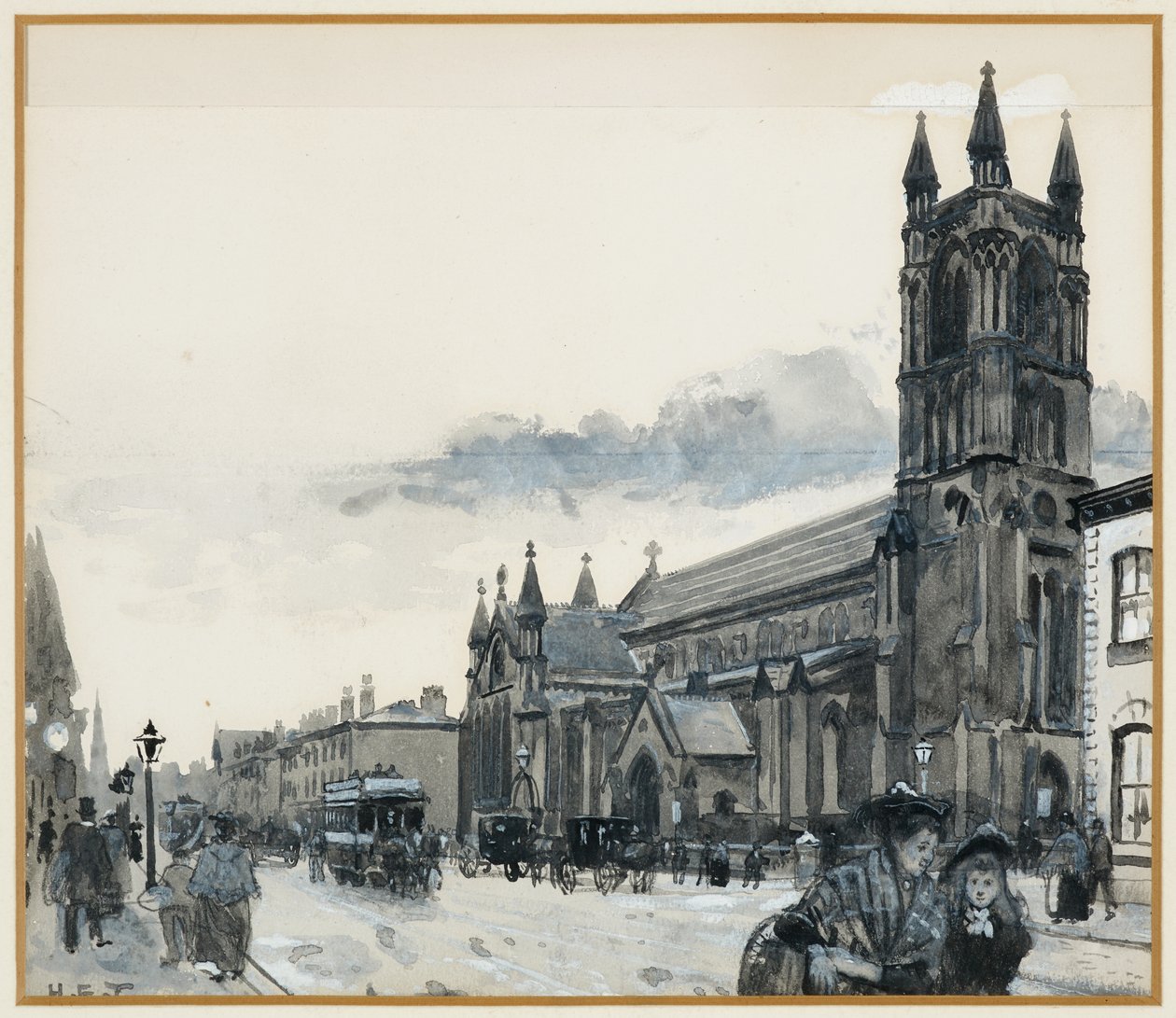 Pyhän kolminaisuuden kirkko, Stretford Road tekijältä Henry Edward Tidmarsh