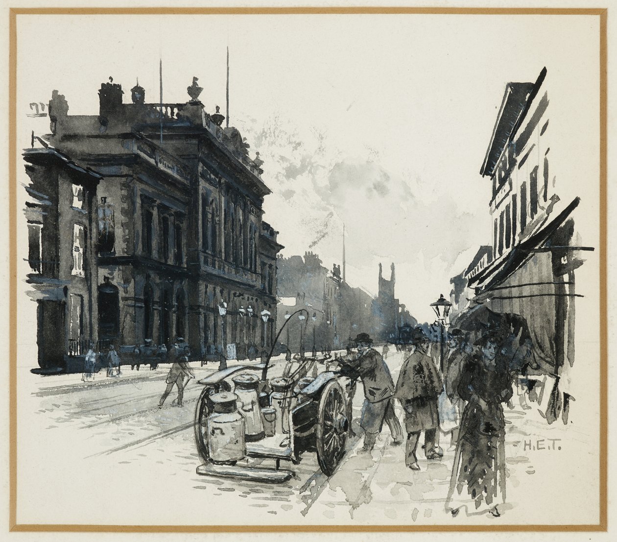 Hulmen kaupungintalo, Stretford Road tekijältä Henry Edward Tidmarsh