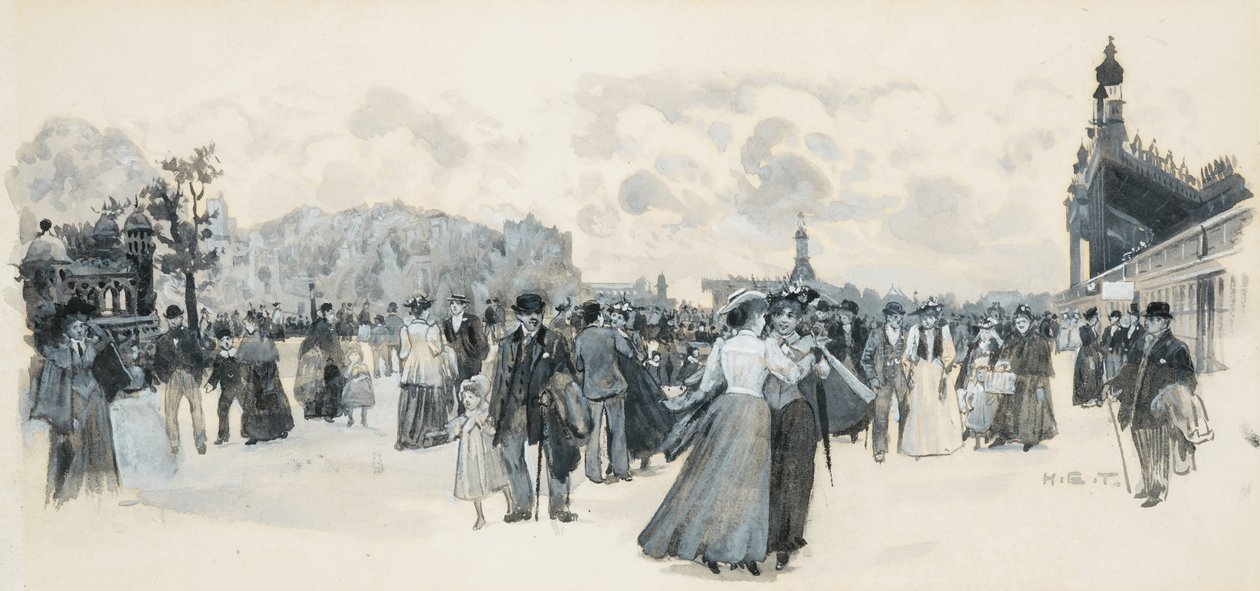 Belle Vue Gardensissa tekijältä Henry Edward Tidmarsh