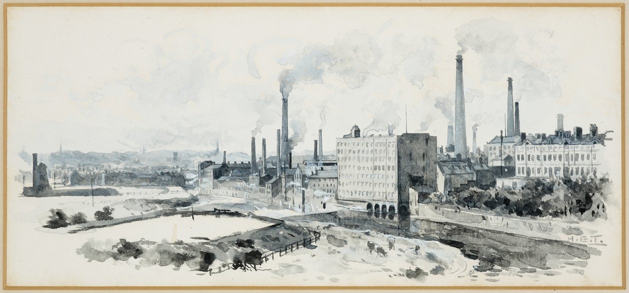 Lower Broughton Crescentistä, Salfordista tekijältä Henry Edward Tidmarsh