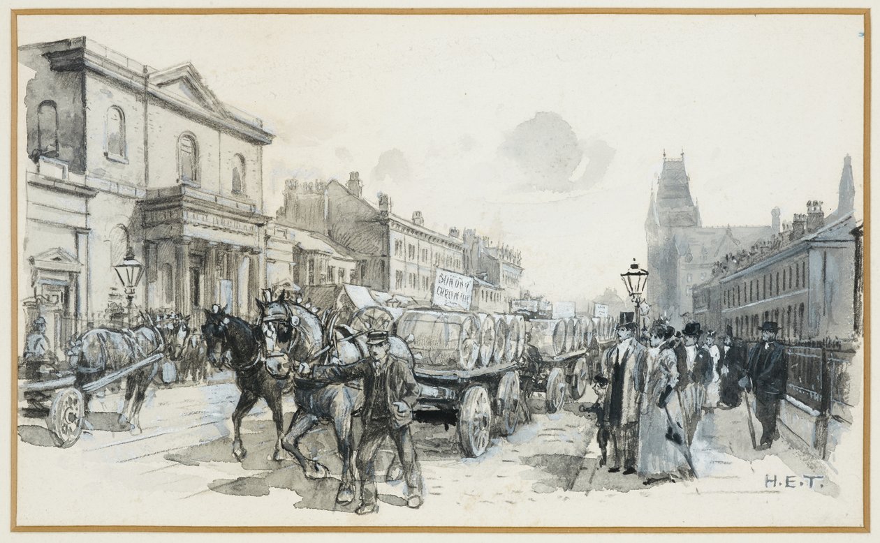 Vappu, Oxford Street tekijältä Henry Edward Tidmarsh