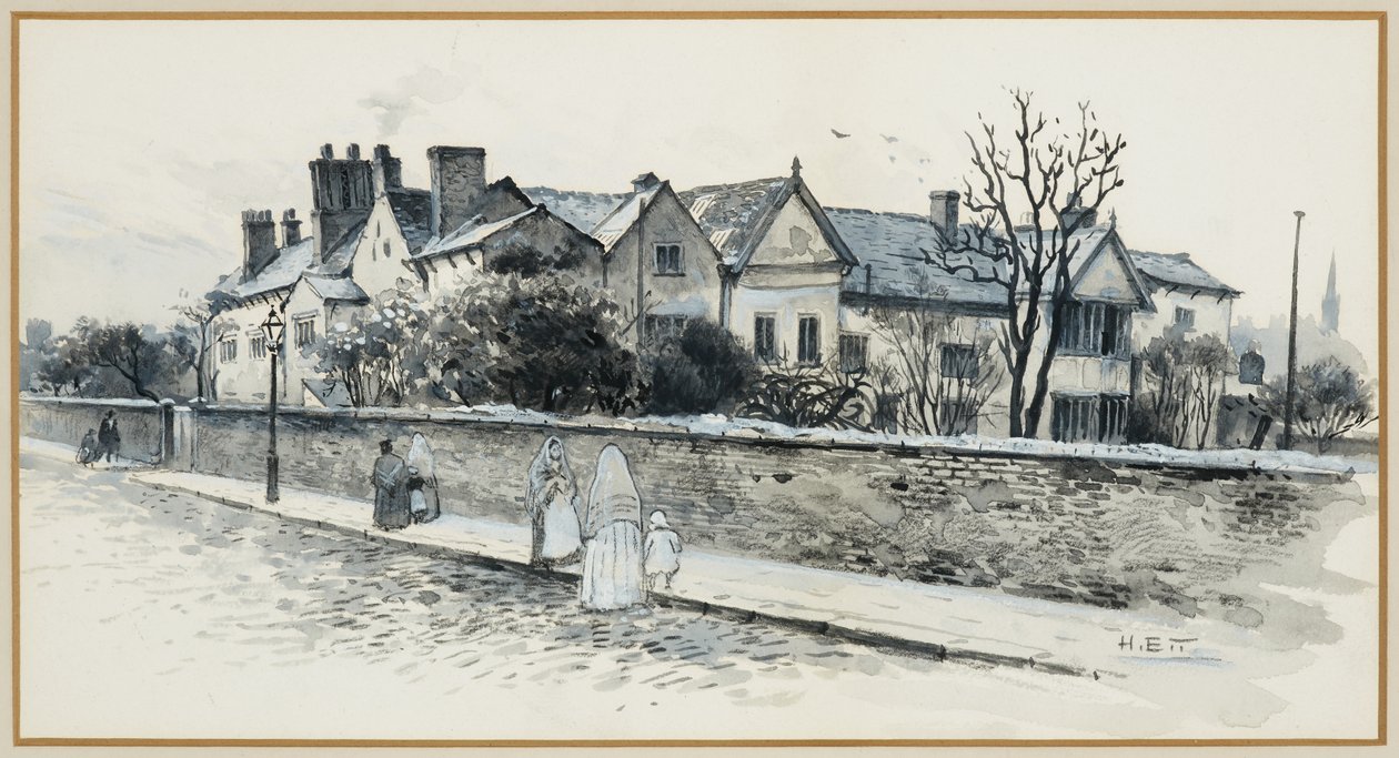 Ordsallin vanha sali tekijältä Henry Edward Tidmarsh
