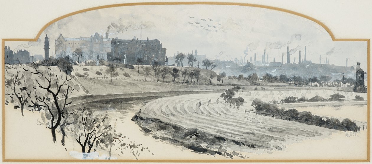 Peel Park ja Pendleton Crescentistä tekijältä Henry Edward Tidmarsh