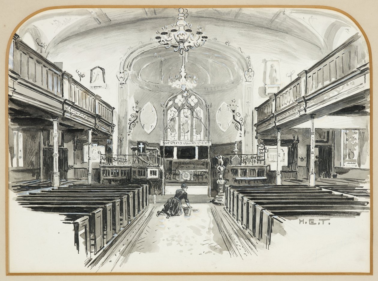 Pyhän Johanneksen kirkko, Deansgate tekijältä Henry Edward Tidmarsh