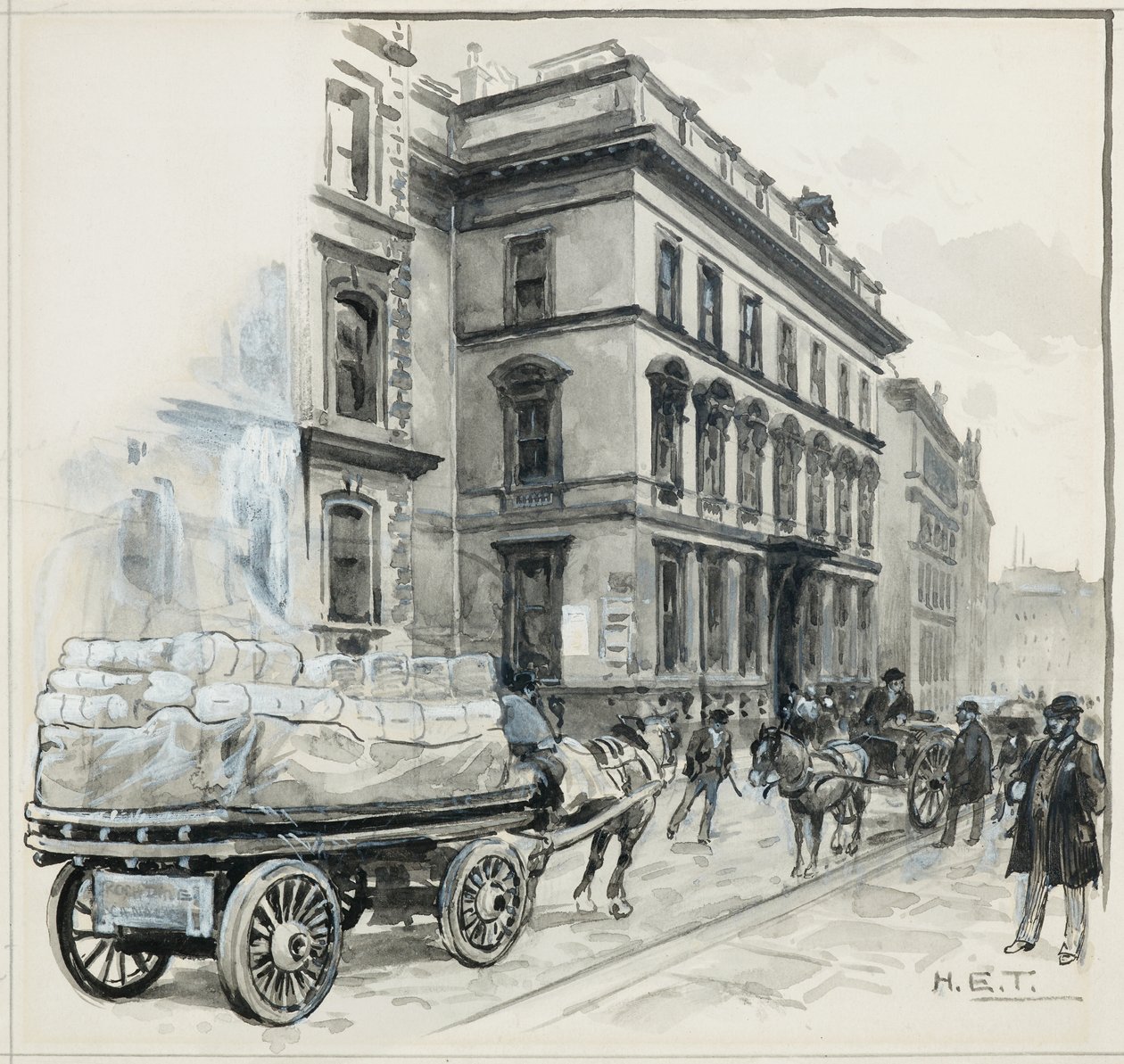 Tekninen koulu, Princess Street tekijältä Henry Edward Tidmarsh