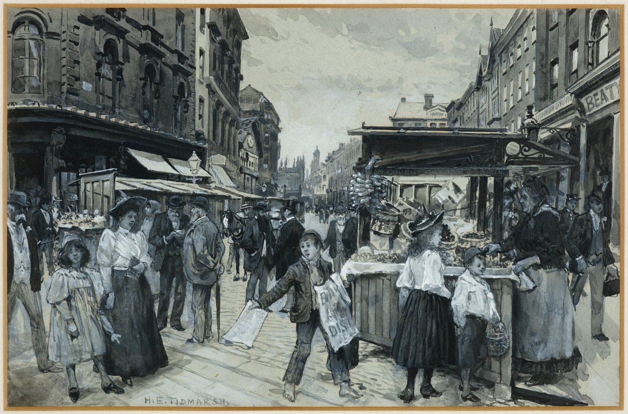 Vanha tori tekijältä Henry Edward Tidmarsh