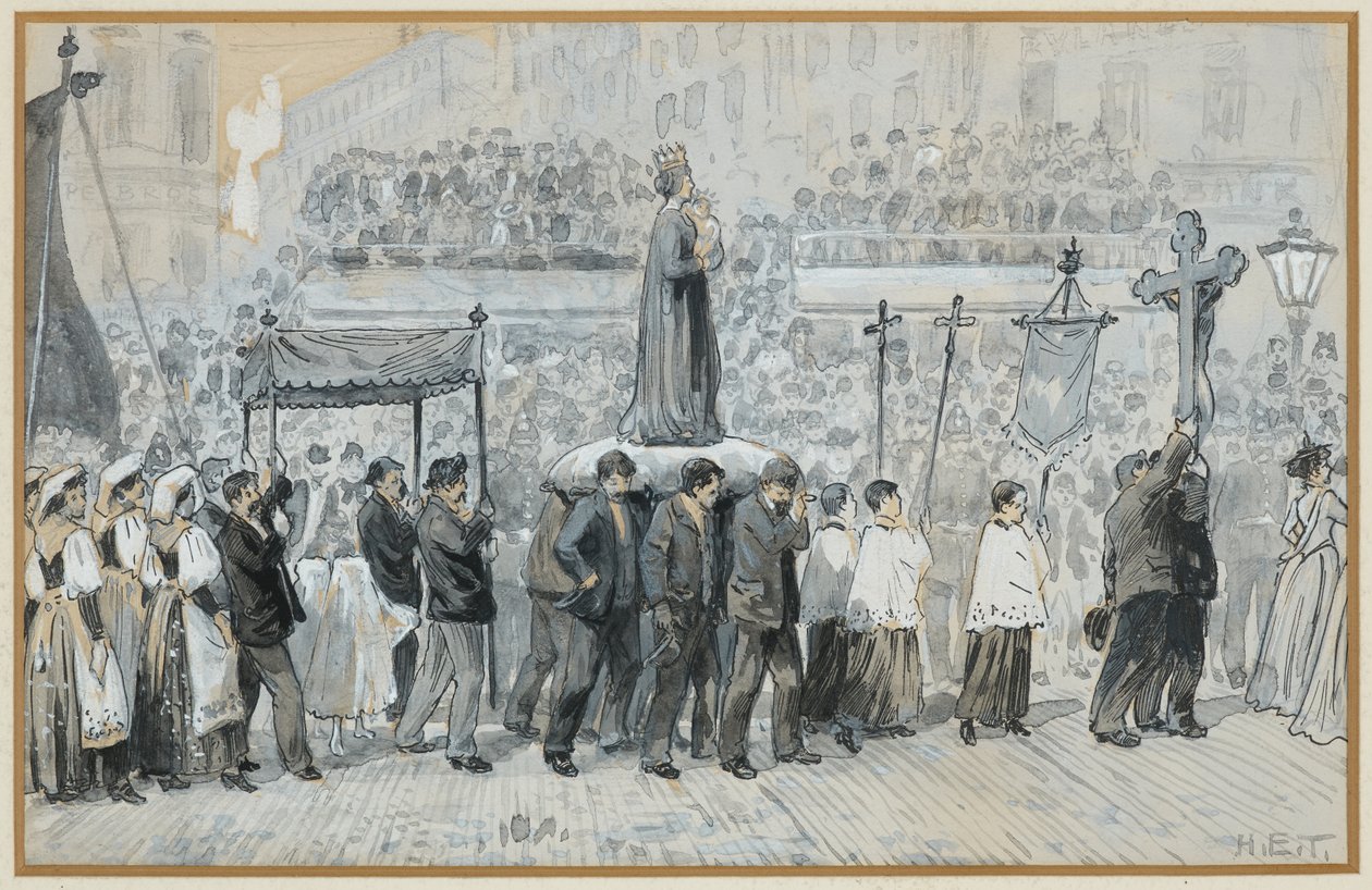 Procesje Zielonych Świąt po fińsku tekijältä Henry Edward Tidmarsh